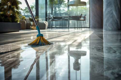 Professional floor cleaning services in Walnut Creek for sparkling clean and sanitized floors
