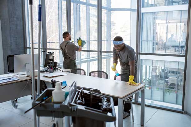 Easylife Solution professionals delivering commercial cleaning for Walnut Creek offices